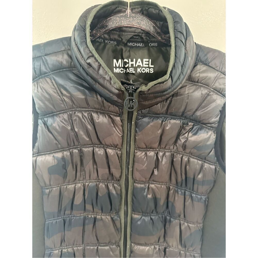 Women's Michael by Michael Kors Black Vest Large - Picture 2 of 4